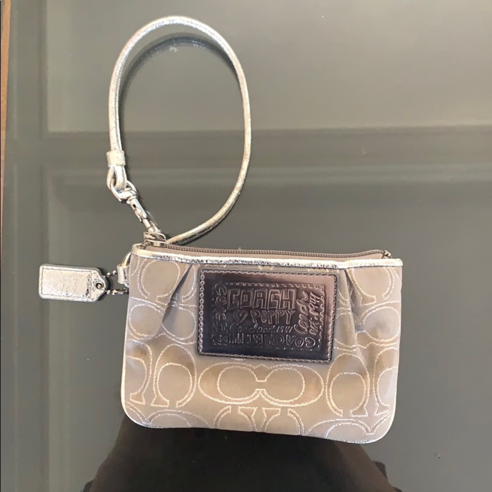 Vintage Coach wristlet